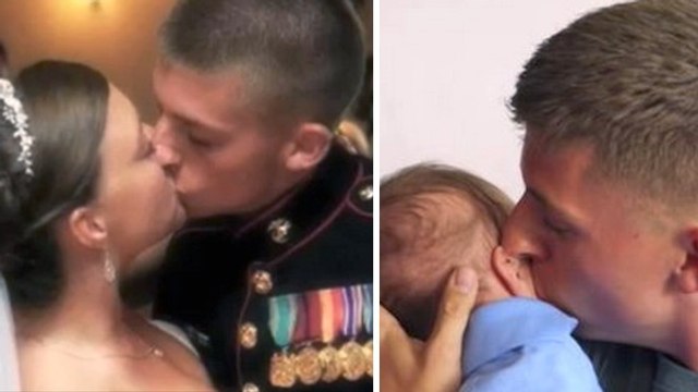 Un papa rencontre son bébé pour la première fois depuis sa naissance