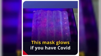 Covid-19: Forschende entwickeln Maske, die leuchtet, wenn sie mit dem Virus in Berührung kommt