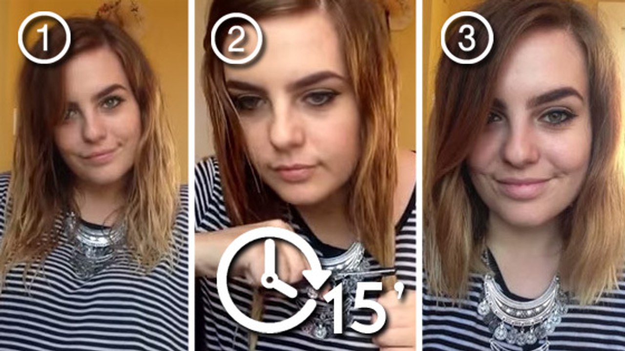 Marre d'aller chez le coiffeur ? Réalisez une jolie coupe au carré chez vous !