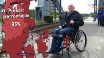 Handicappede kritiserer dårlige tog-perroner | Banedanmark | Mads Thostrup | Bjarne Dueholm | 03-05-2017 | TV MIDTVEST @ TV2 Danmark