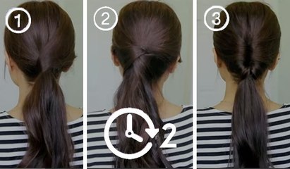 Voici trois façons de rendre votre queue de cheval unique !