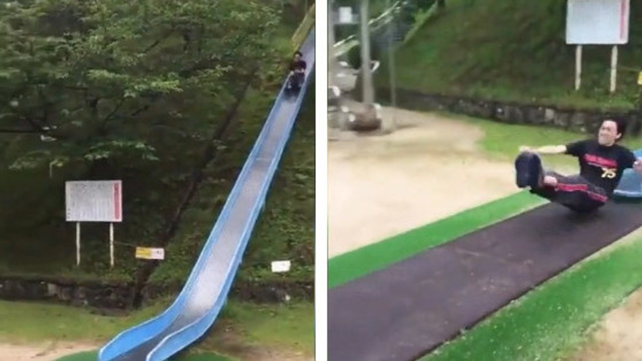 Ce toboggan est le plus rapide du monde mais aussi le plus dangereux