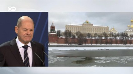 О чем канцлер Шольц будет разговаривать с Путиным? (03.02.2022)