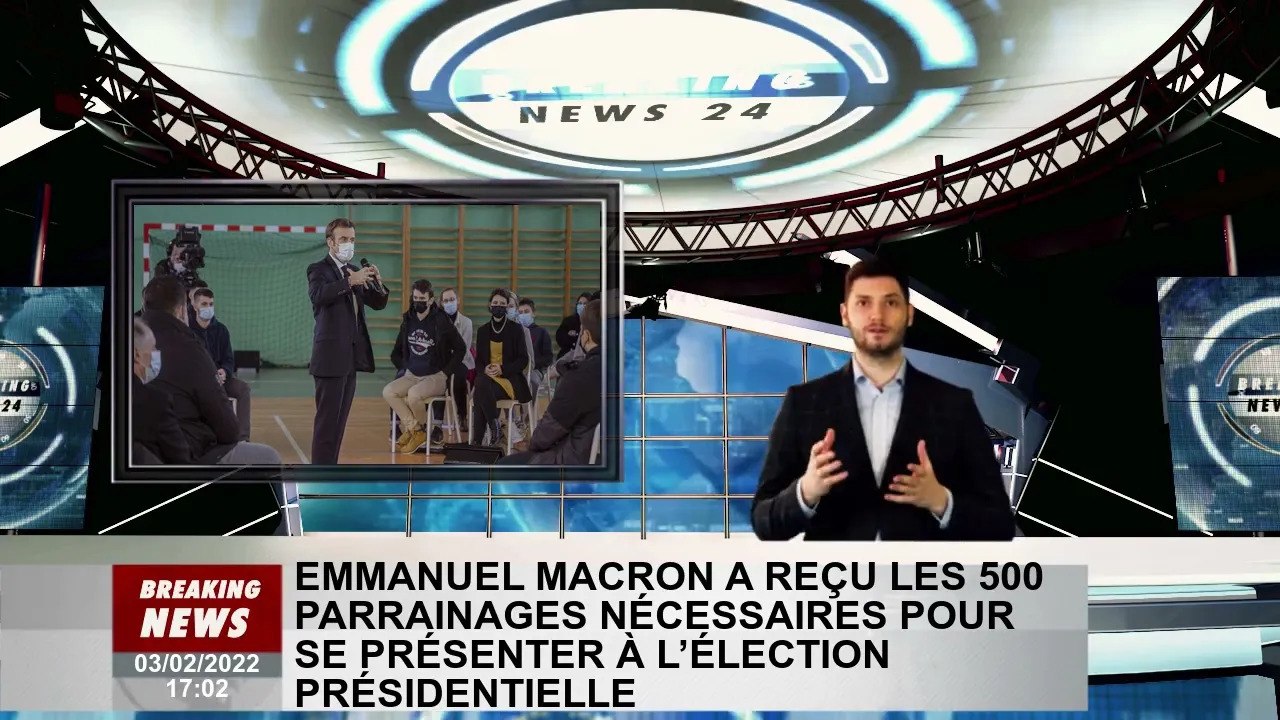 Emmanuel Macron obtient les 500 parrainages nécessaires pour se présenter à la présidentielle