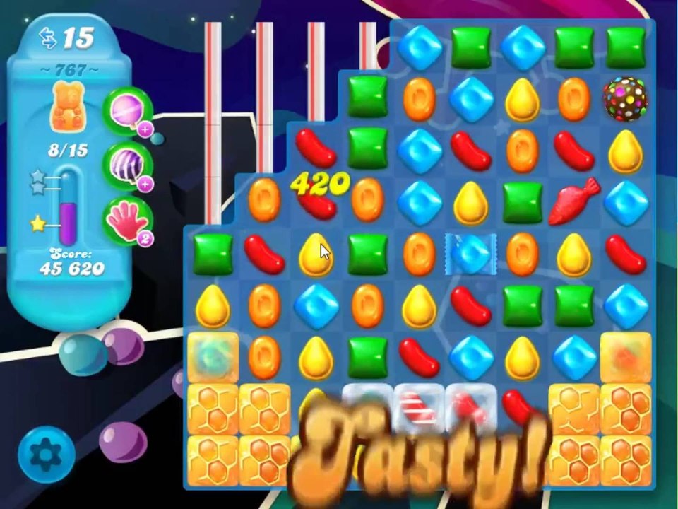 Candy Crush Soda niveau 767 : solution et astuces pour passer le level