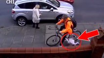 Une fillette se fait happer par un cycliste et traîner sur plusieurs mètres