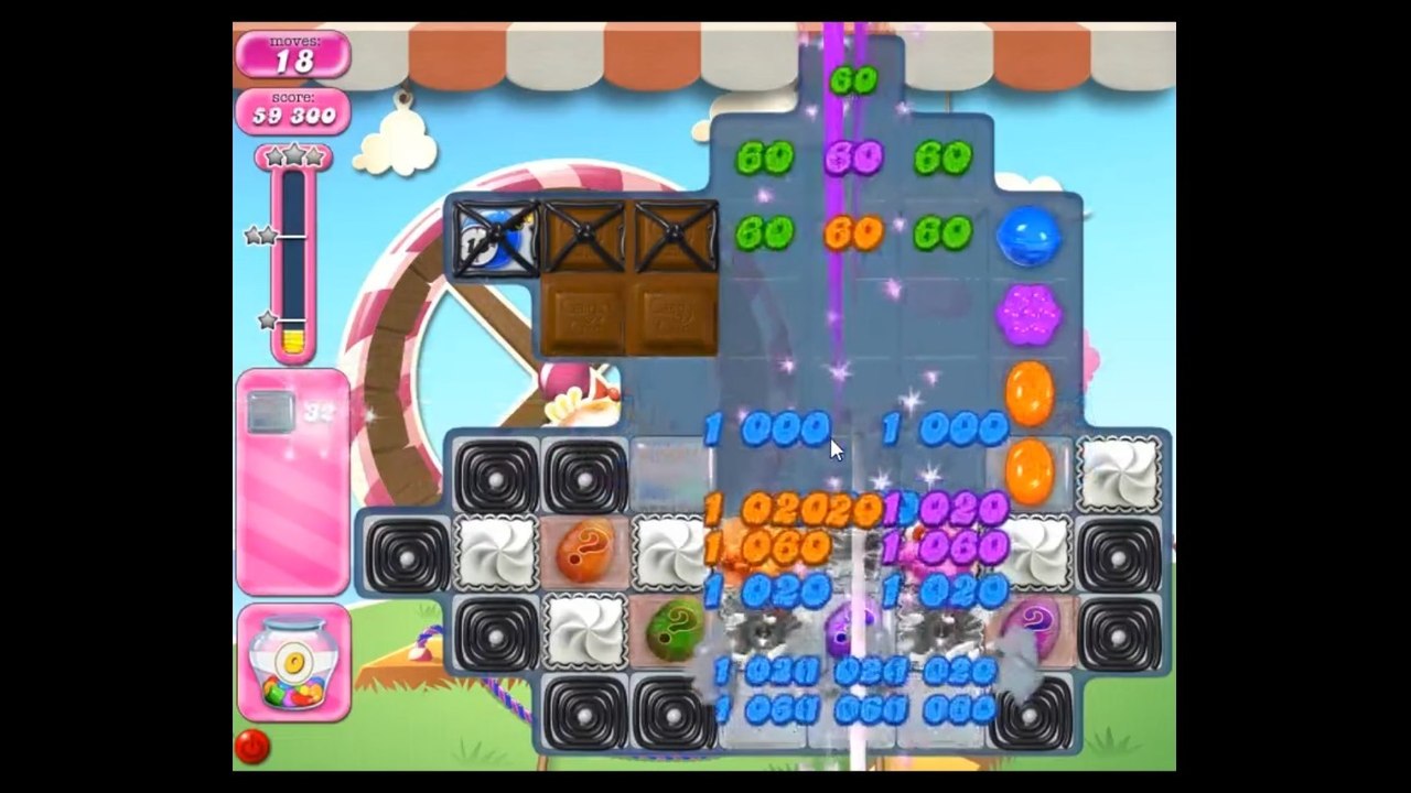 Candy Crush Saga niveau 1767 : solution et astuces pour passer le level