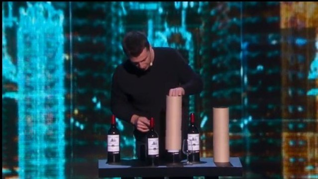 America's Got Talent : un tour de magie hallucinant avec des bouteilles de vin