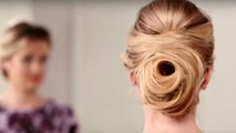 Le Rose Bun, un chignon en forme de rose qui n'est pas si difficile à réussir