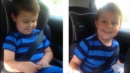 L'adorable réaction d'un garçon qui apprend qu'il va devenir grand frère