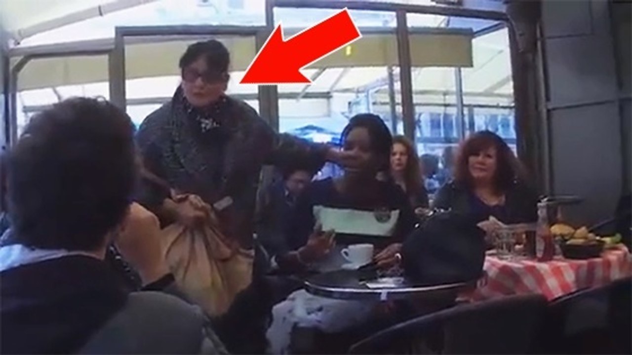 ''Cam Clash'' : une vieille dame prend la défense d'une femme humiliée par deux hommes en public