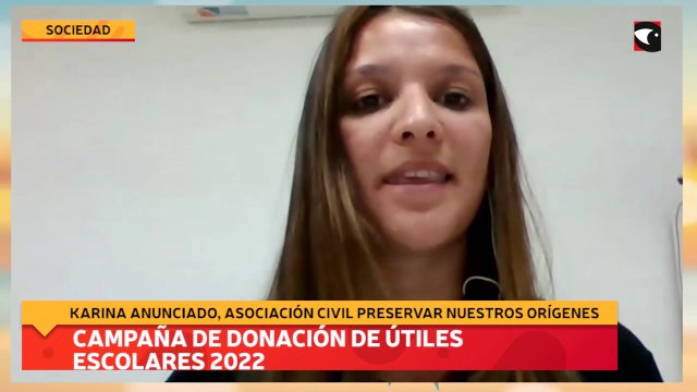 Campaña de donación de útiles escolares 2022