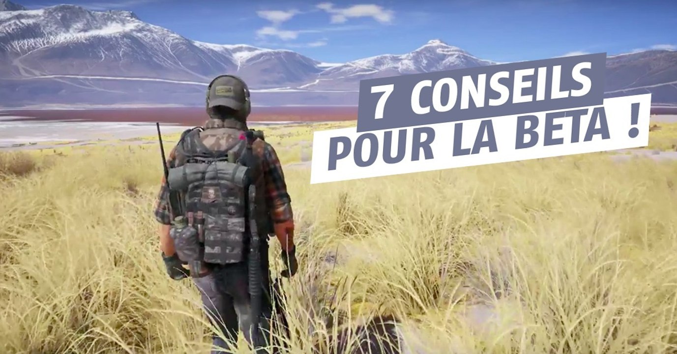 Ghost Recon Wildlands : 7 conseils avant de participer à la bêta