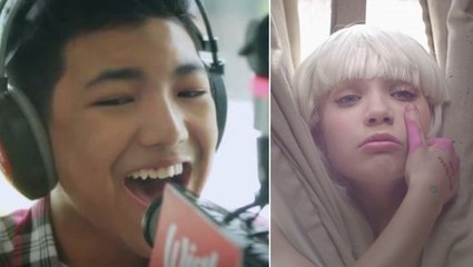 Il reprend "Chandelier" de Sia et fait un carton sur les réseaux sociaux