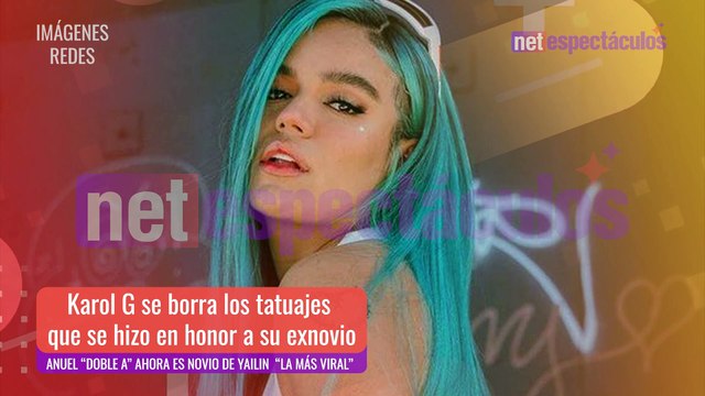 Karol G también se borra los tatuajes