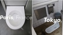 Un homme fait le tour du monde et filme les toilettes publiques de plusieurs pays différents