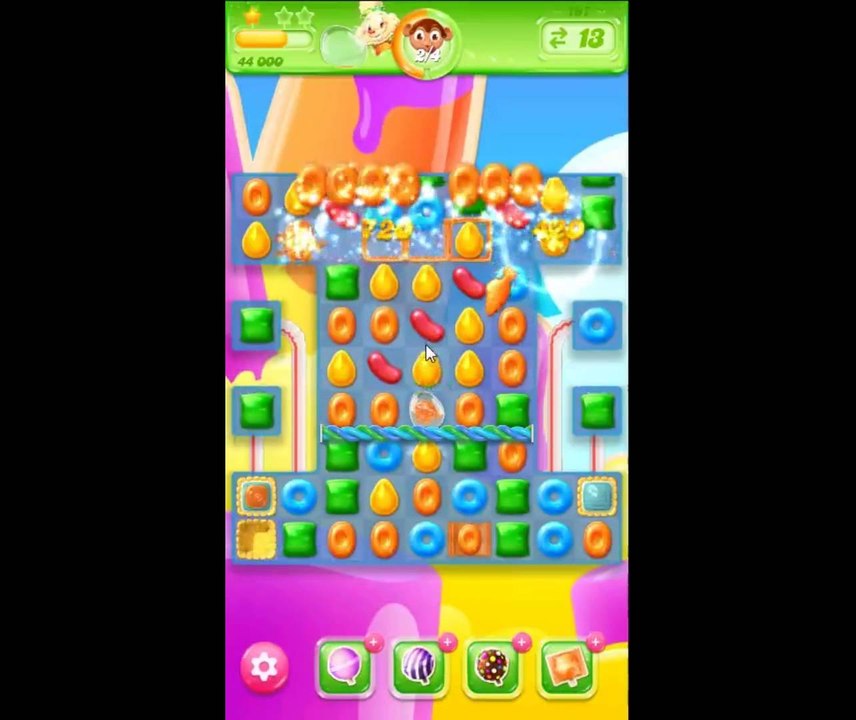 Candy Crush Jelly Saga niveau 197