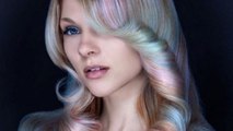 Opal Hair, cheveux opales, la tendance coiffure très colorée