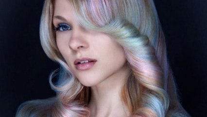 Opal Hair, cheveux opales, la tendance coiffure très colorée