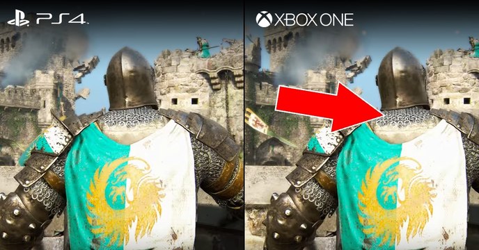 For Honor : le comparatif des versions PC, PS4 et Xbox One