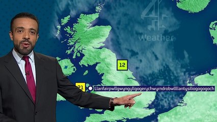 Quand un présentateur météo s'attaque à un nom de ville totalement imprononçable