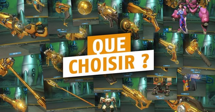 Overwatch : Blizzard vous aide à choisir votre prochain Golden Gun