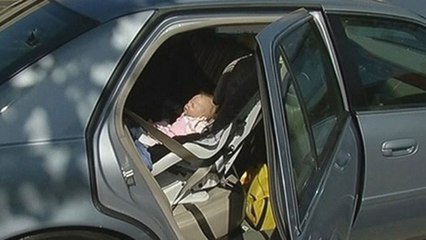 Ils brisent une vitre de voiture pour sauver un bébé, mais...