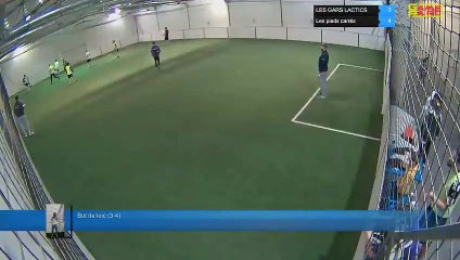 But de loic (3-4) - LES GARS LACTICS Vs Les pieds carrés  - 03/02/22 19:30 - LIGUE 2