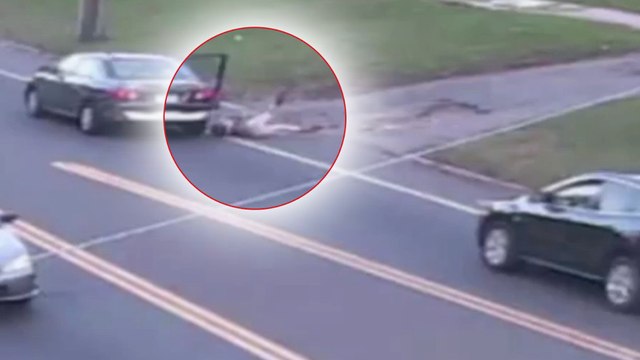 Kidnappée, cette jeune femme saute de la voiture pour s'échapper