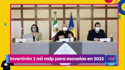 Gobierno de Jalisco invertirá 2 mil mdp en escuelas este 2022