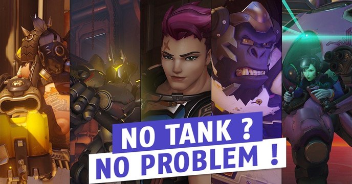 Overwatch : voici comment attaquer quand votre équipe refuse de choisir un tank