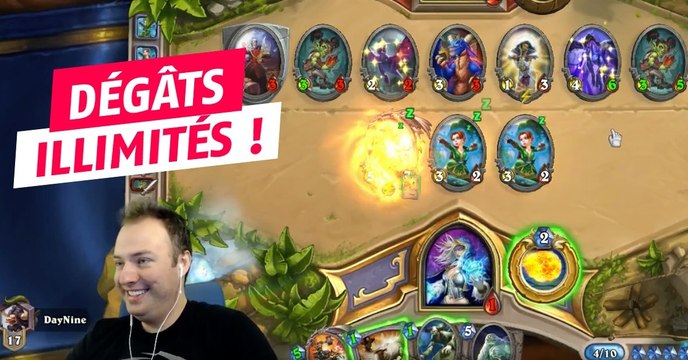 Hearthstone : avec ce deck vous pouvez infliger des dégâts infinis