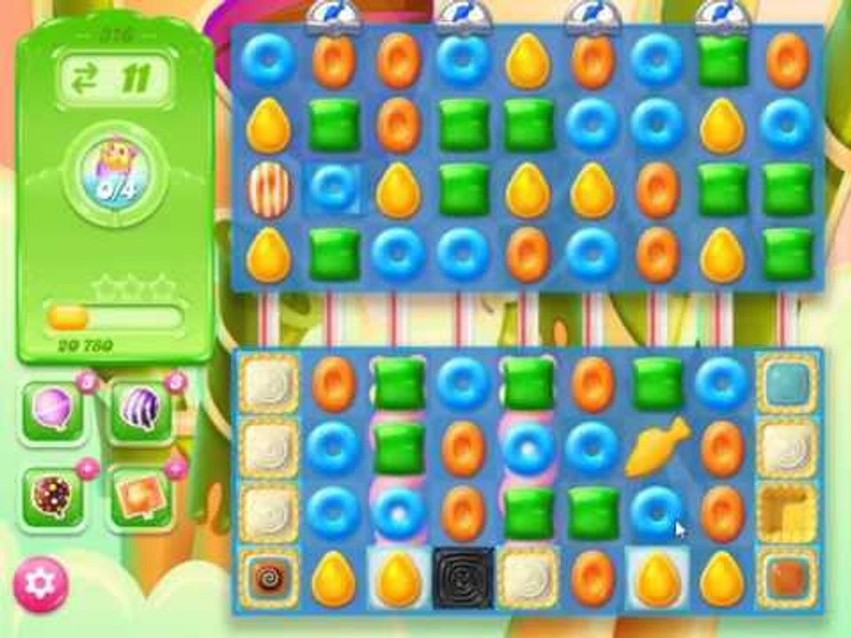 Candy Crush Jelly Saga niveau 316 : solution et...