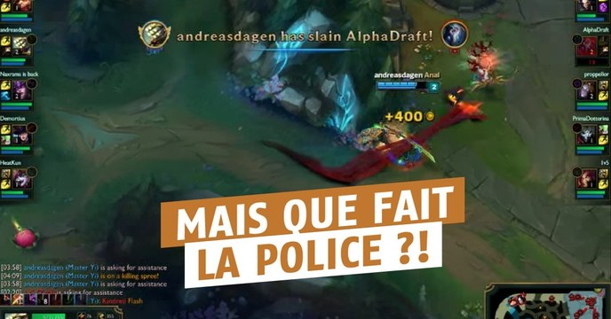 League of Legends : le genre de cheese brutal qui te fait ragequit une game en ranked Diamant