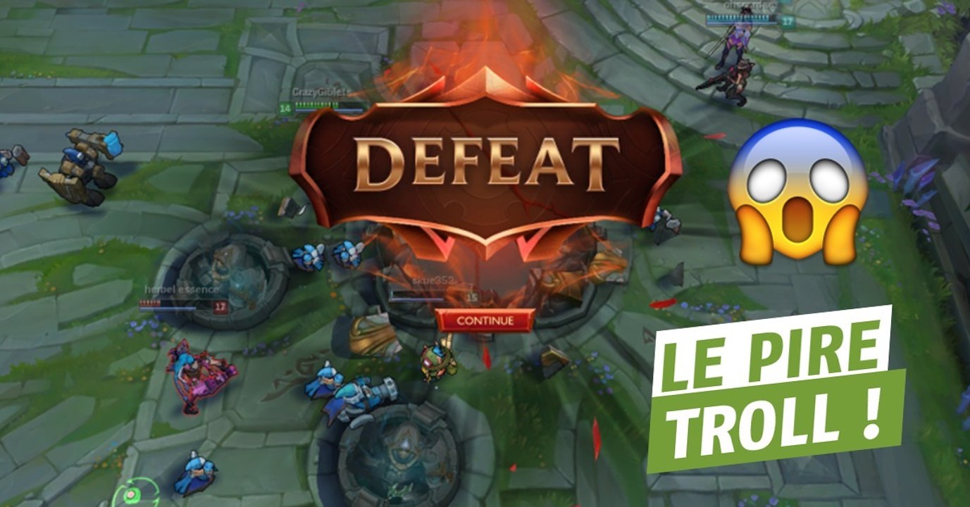 League of Legends : il est possible d'obtenir les 50 PO du nexus et de perdre quand même