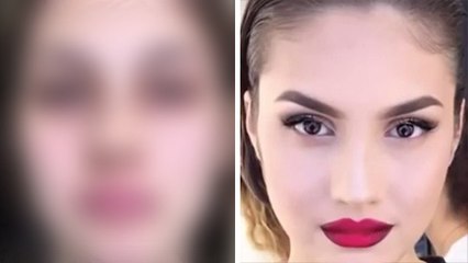 Avant et après une séance de maquillage, ces filles sont totalement transformées ! Surtout la troisième...