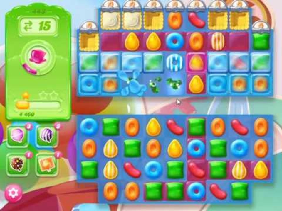 Candy Crush Jelly Saga niveau 443 : solution et...