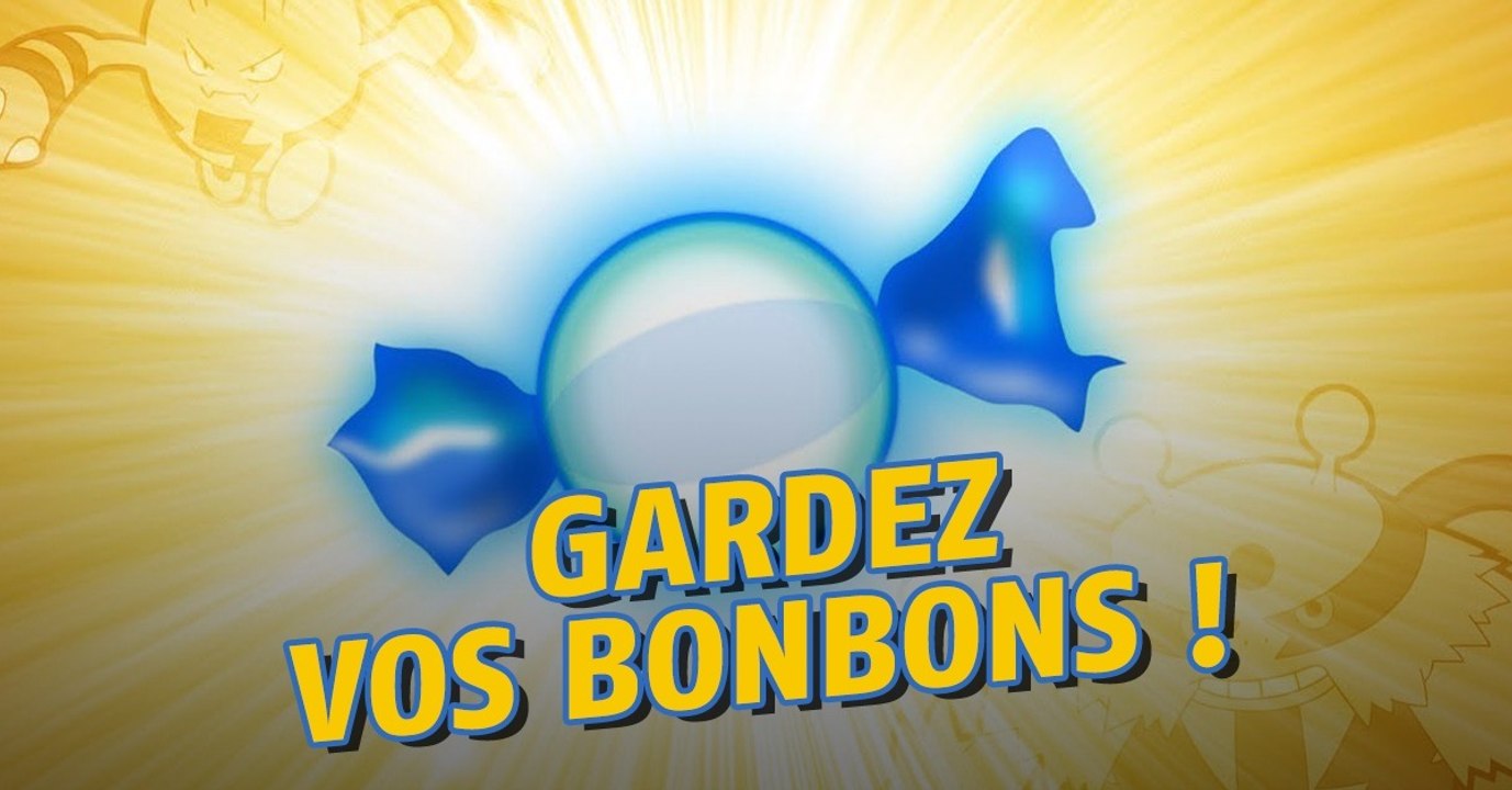 Pokémon Go : Niantic vous conseille de garder vos bonbons pour une bonne raison
