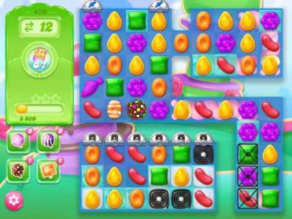 Candy Crush Jelly Saga niveau 479 : solution et astuces pour passer le level