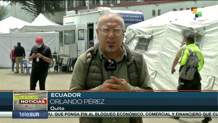 Descargar video: Autoridades ecuatorianas continúan operativo para atender necesidades de afectados por deslave