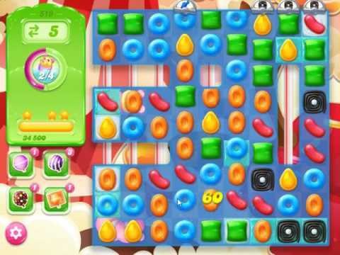 Candy Crush Jelly Saga niveau 519 : solution et astuces pour passer le level