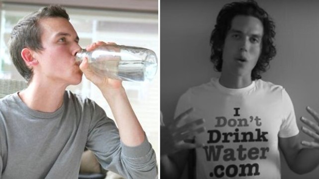 Peter Filak n'a pas bu une goutte d'eau depuis 4 ans... dans l'espoir de vivre jusqu'à 150 ans