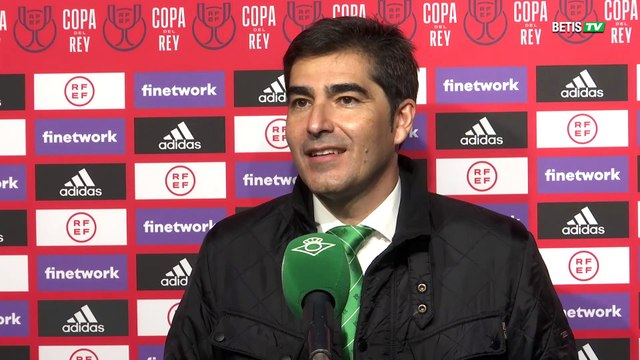 Ángel Haro valora el pase del Betis a las semifinales de Copa