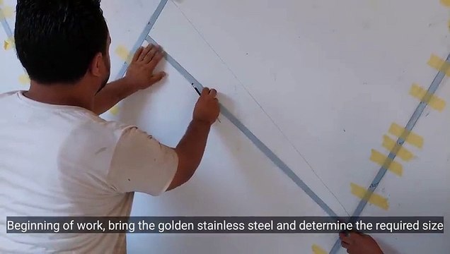 إصنع بنفسك ديكور الإستيل الدهبي مع ديكور القطيفة رائع بلون الفنلا لاتيه