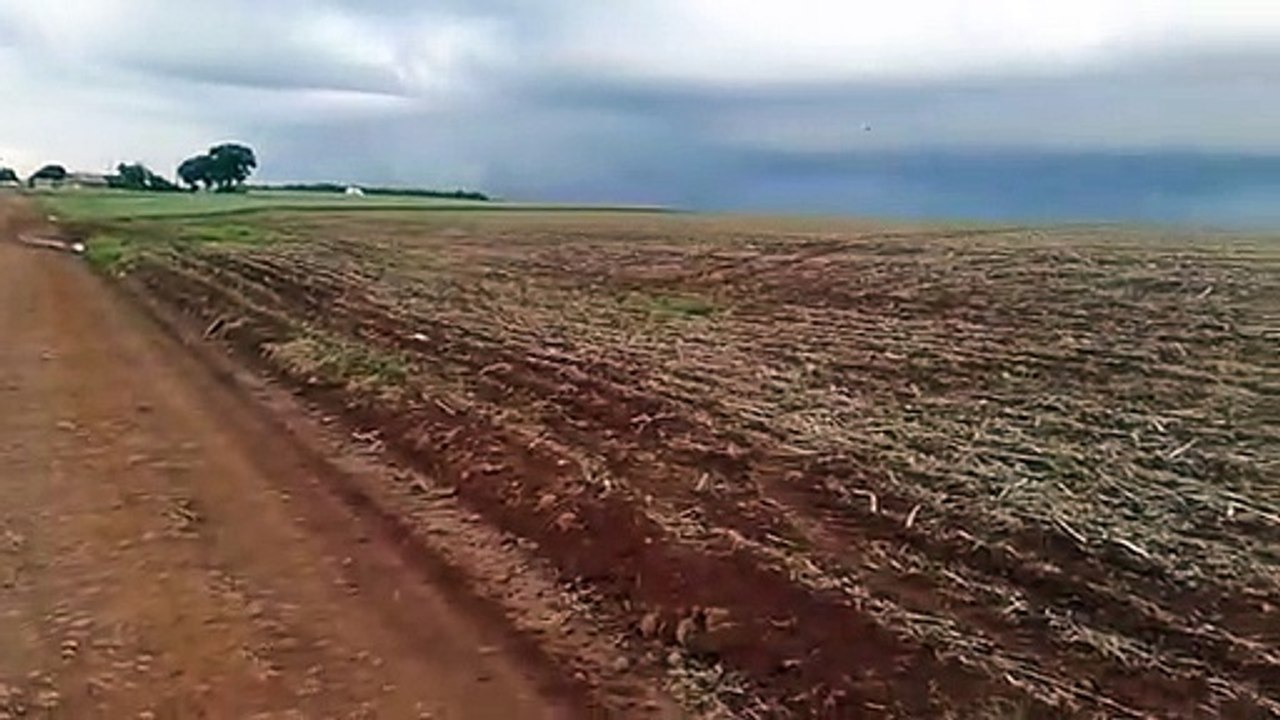 Chuvas vindas da Argentina chegam a S. Borja RS