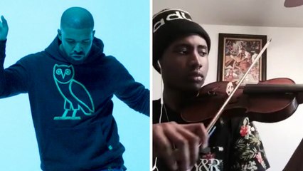 Il reprend Hotline Bling de Drake au violon et le résultat est époustouflant