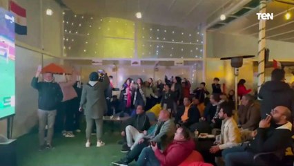 شاهد.. فرحة الجماهير المصرية بفوز مصر على الكاميرون والصعود لنهائي أمم أفريقيا