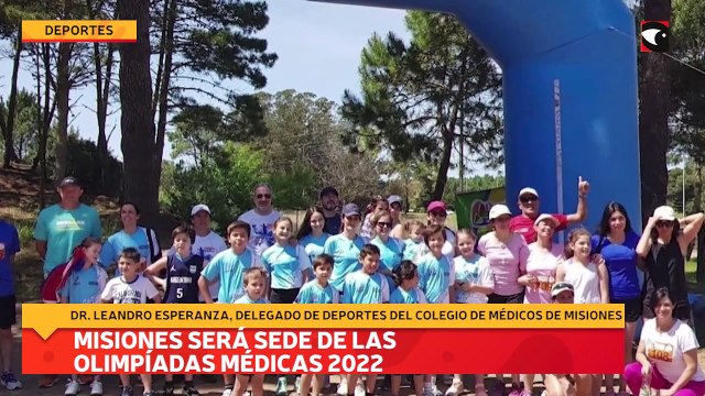 Misiones será sede de las Olimpíadas Médicas 2022