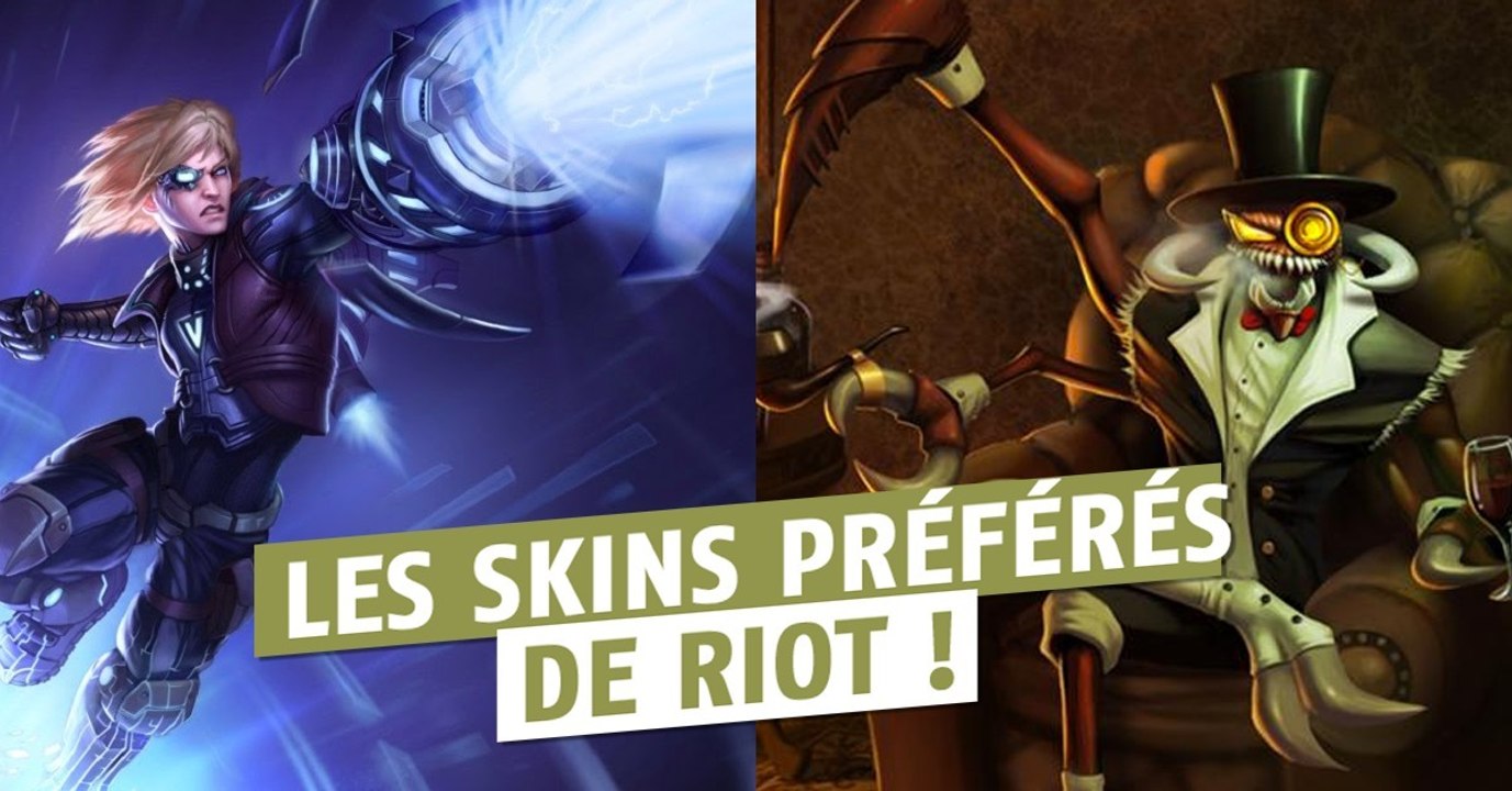 League of Legends : voici les 5 skins préférés de Riot