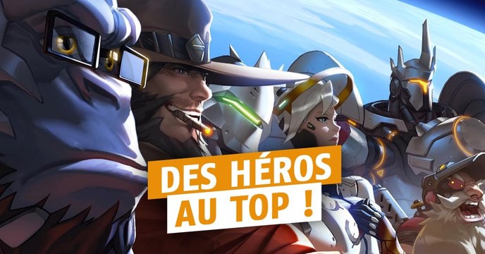 Overwatch : quels sont les héros les plus joués par les joueurs du top 10 ?